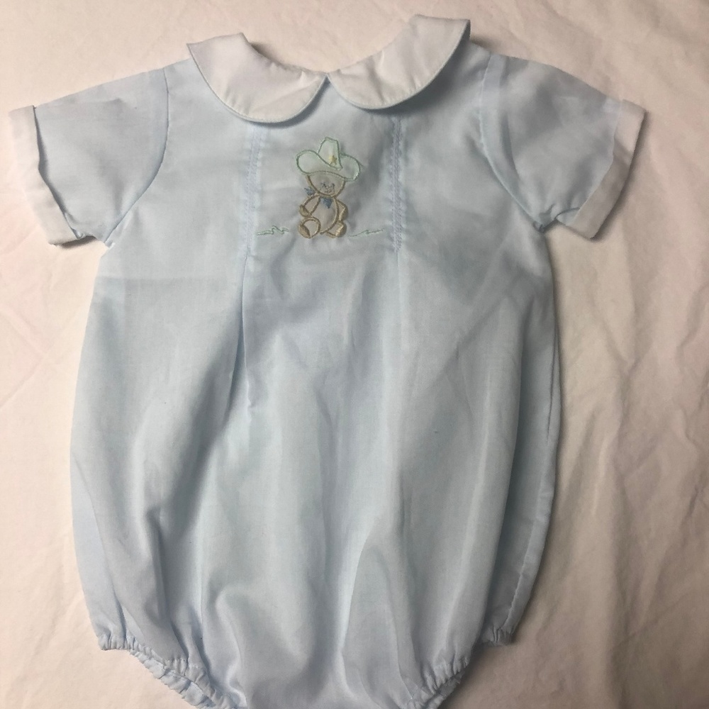 Petit Ami Boys newborn romper